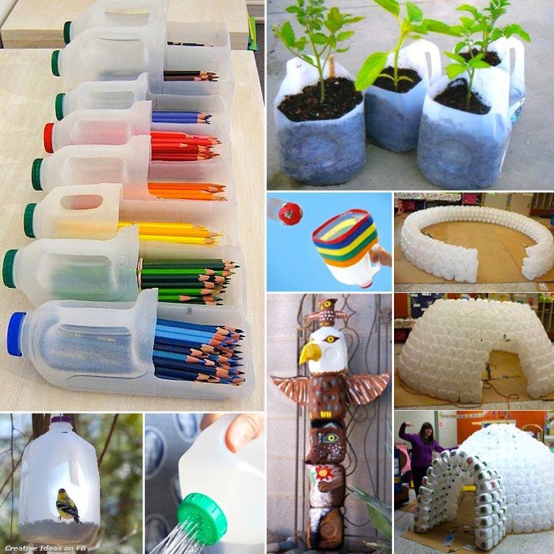 25 DIY Ideas to Recycle Your Potential Garbage 
