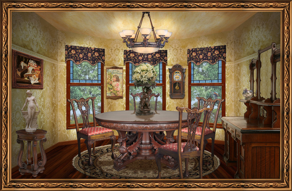 1800s farmhouse dining room colors