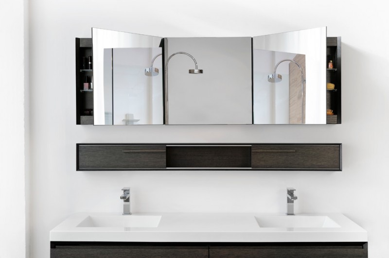 Gracie Oaks Junipero Modern Contemporary Bathroom Mirror
