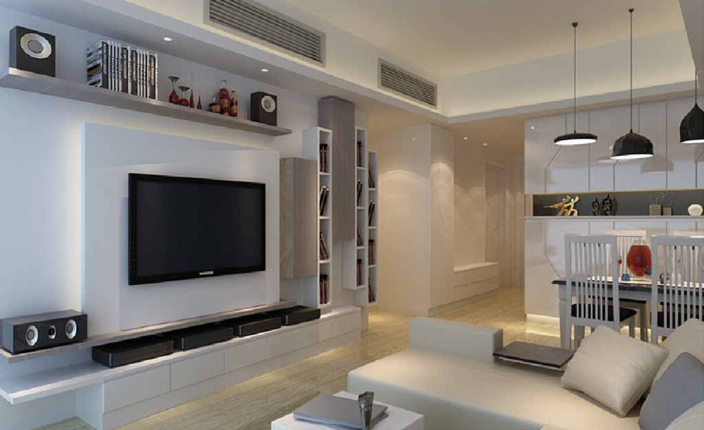 ac in living room design