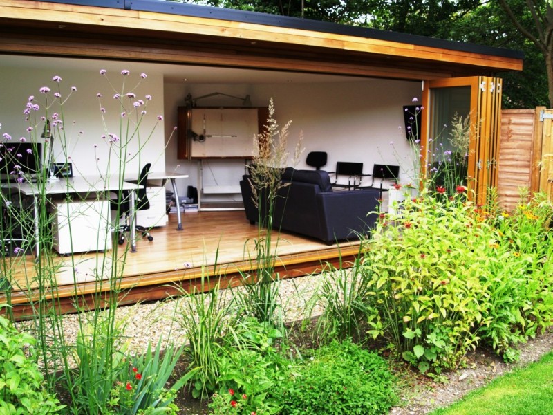 12 Ideas For Outdoor Offices BeautyHarmonyLife