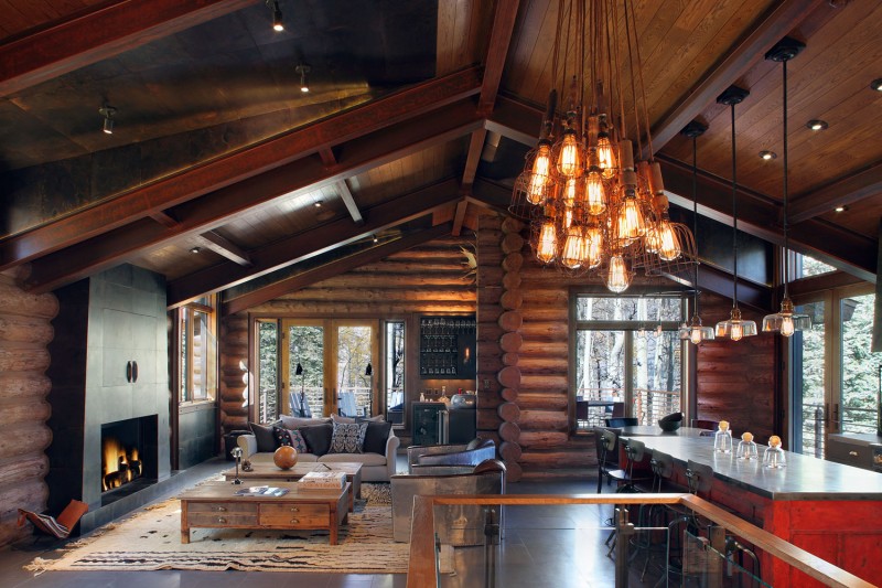 18 Rustic Living Room Design Photos