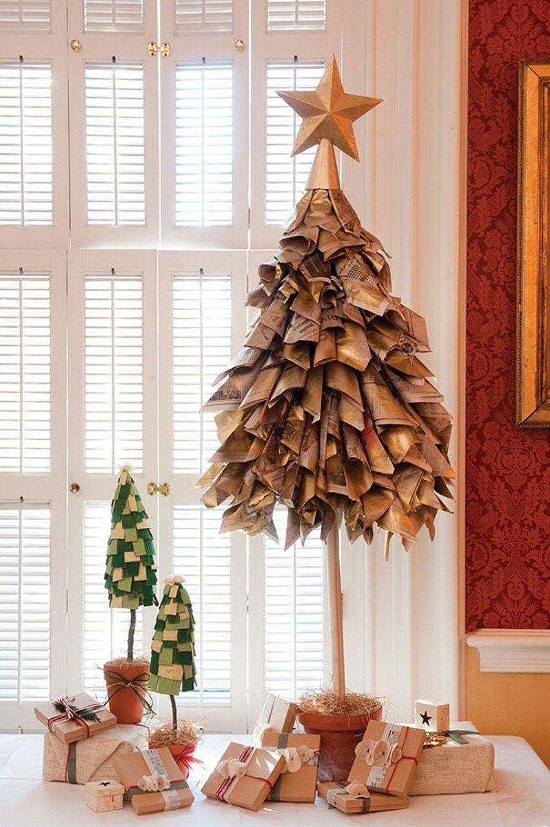 23 Magnificent DIY Christmas Trees and Ornaments