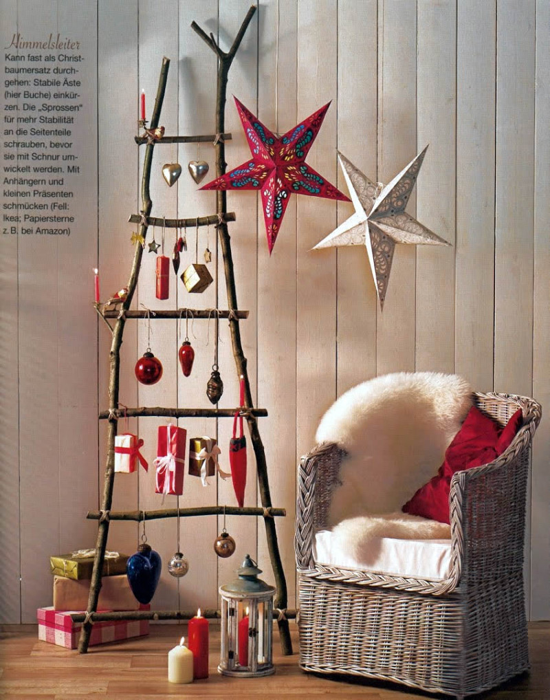 23 Creative And Unusual DIY Christmas Tree Ideas