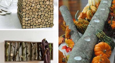 16 DIY Log Ideas Take Rustic Decor To Your Home