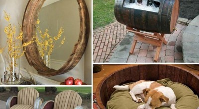 10 DIY Ways to Repurpose Wine Barrels