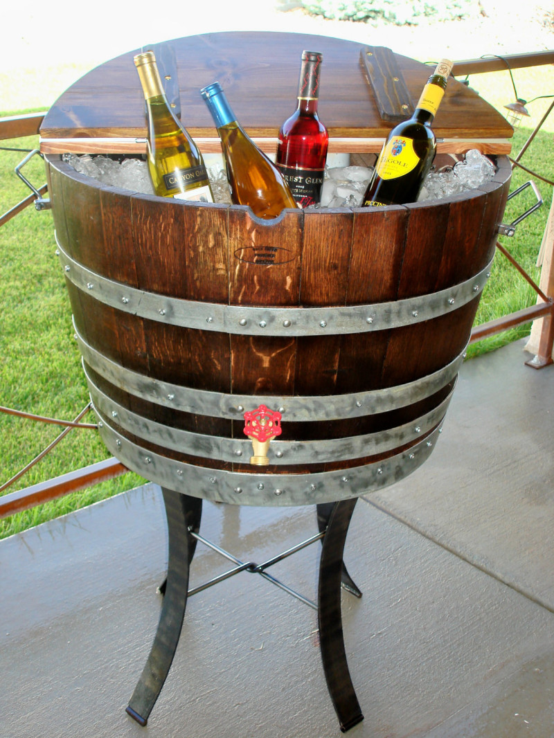 10 DIY Ways to Repurpose Wine Barrels