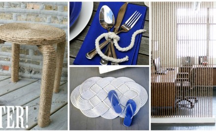 19 Creative DIY Projects  from Rope