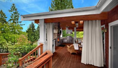 15 Beautiful Outdoor Room Curtains Ideas