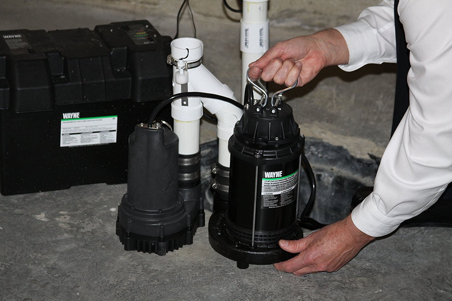 best rated battery backup sump pump