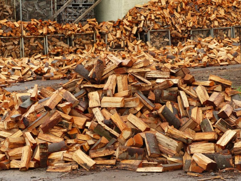 Keeping Firewood Dry to Help Reduce Pollution