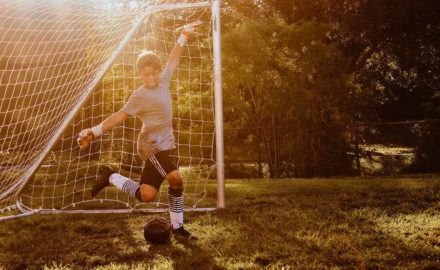 Help Kids Enjoy Soccer at Home in the Backyard
