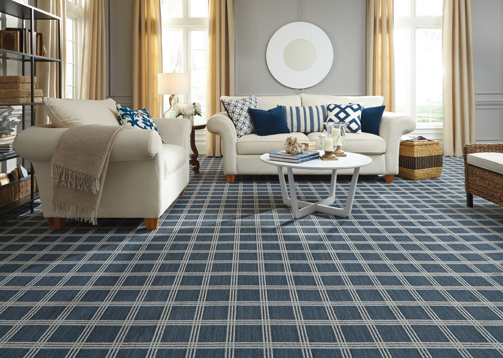living room carpet layout