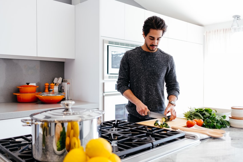 2 cook kitchen design