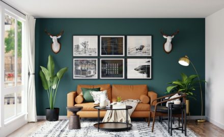 How to Style Your Home with Green Decor