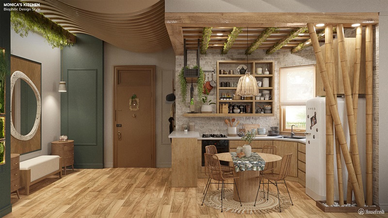 6 Natural Home Designs Based On The Apartment From Friends!