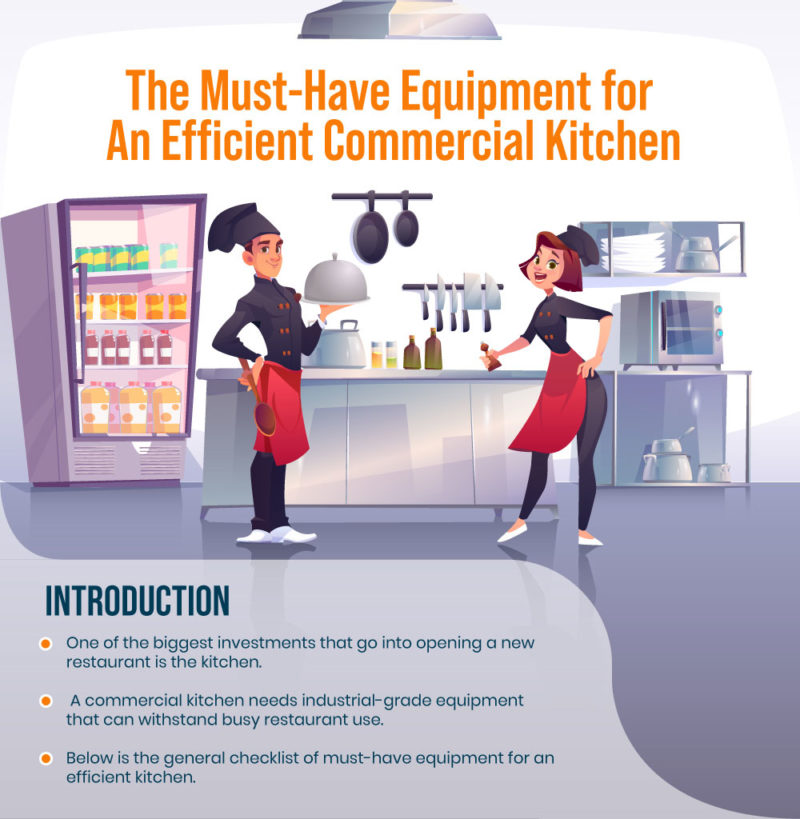 The Must-Have Equipment For An Efficient Commercial Kitchen