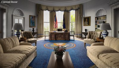 What would the Oval Office look like if it was redesigned by 6 of the USA’s best-known home brands?