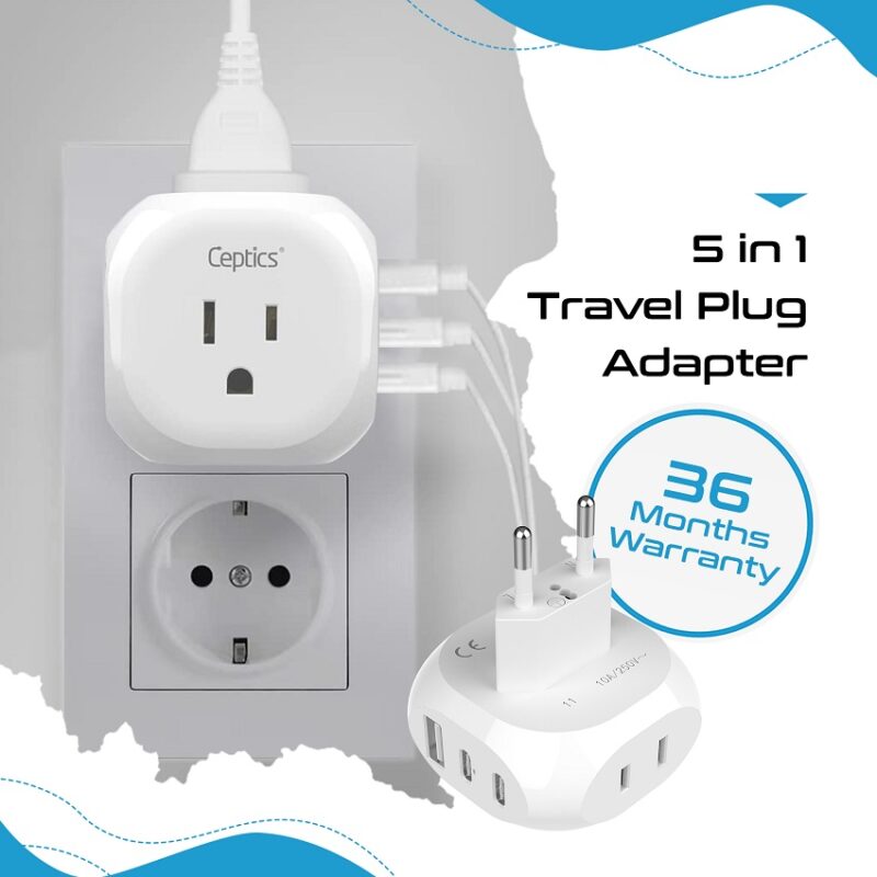Traveling to Europe? Make sure you have the right plug adapter!
